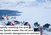 Greenland has large deposits of rare earth minerals along its coasts, but these are also geologically hazardous regions. Alex Hibbert/The Image Bank via Getty Images